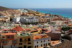 Morro Jable town, Jandia peninsula, Fuerteventura, Canary Islands, Spain, Atlantic, Europe