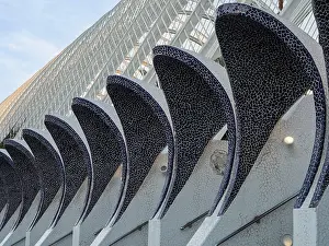 Landscaping Prints: Mosaic tiled entrances to the Umbracle garden