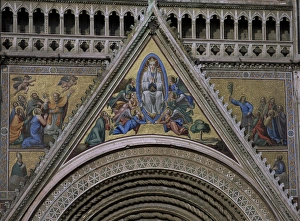 Mosaics, mostly 18th and 19th century replacements