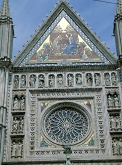 Rose Window Prints: Mosaics, mostly 18th and 19th century replacements