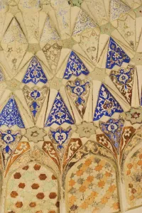 Afgani Prints: Mosque interior at the ruins of Takht-i-Pul