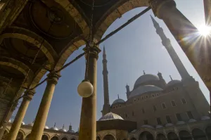 Lamp Prints: Mosque of Mohammed Ali, Cairo, Egypt, North Africa, Africa