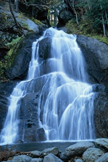 Vermont Prints: Moss Glen Falls in the Green Mountain National Forest