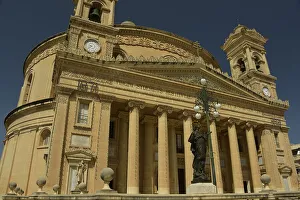 Mosta Prints: Mosta Rotunda Santa Marija Assunta, Mosta, Malta, Mediterranean, Europe