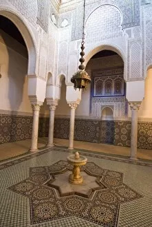 Images Dated 6th November 2007: Moulay Ismael Mausoleum, Meknes, Morocco, North Africa, AFrica