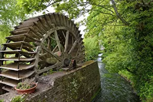 Water Feature Prints: Moulin Anquetil by the Veules River