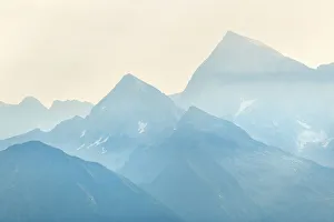 Brescia Province Prints: Mount Adamello at sunrise, Val Camonica, Brescia province, Lombardy, Italy, Europe