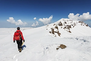 Mature Men Prints: Mount Aragats, 4090m, highest mountain in Armenia, Aragatsotn Province, Armenia, Caucasus