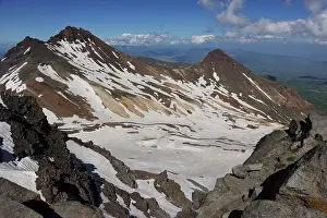Mountainous Prints: Mount Aragats (4090m), the highest peak in Armenia, Armenia