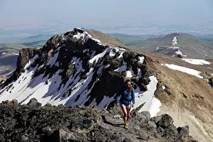 Fitness Prints: Mount Aragats (4090m), the highest peak in Armenia, Armenia