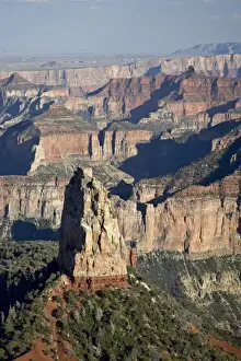 Sand Stone Prints: Mount Hayden from Point Imperial, Grand Canyon National Park, UNESCO World Heritage Site