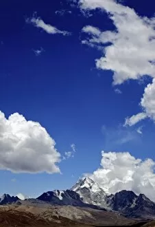 Images Dated 14th November 2010: Mount Huayna Potosi, Calahuyo, Cordillera real, Bolivia, Andes, South America