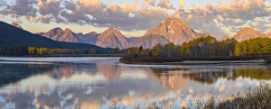 Teton Range Prints: Mount Moran and Teton Range from Oxbow Bend