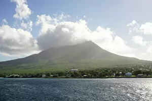 Cloudscape Gallery: Mount Nevis, St. Kitts and Nevis, Leeward Islands, West Indies, Caribbean, Central