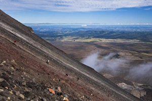 Risk Prints: Mount Ngauruhoe Volcano summit climb, an extra on the Tongariro Alpine Crossing