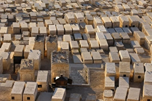 Cemeteries Prints: Mount of Olives Jewish cemetery, Jerusalem, Israel, Middle East