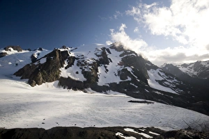 The Usa Prints: Mount Olympus and Blue Glacier
