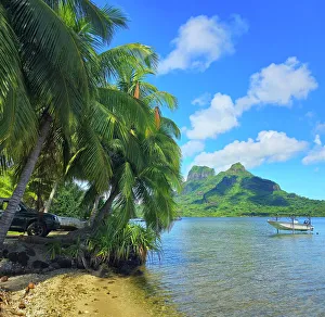 Amazing Prints: Mount Otemanu, Bora Bora, French Polynesia, South Pacific, Pacific
