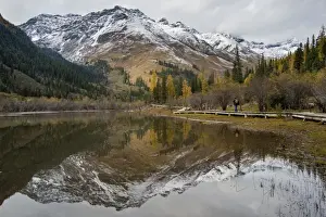 Mount Siguniang, an area of outstanding natural beauty in Sichuan Province, China, Asia