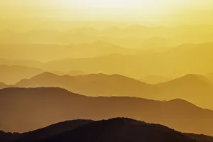 Mount Zao San, sunrise, Yamagata prefecture, Honshu, Japan, Asia