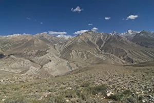 Images Dated 23rd August 2009: Mountain landscape of the Hindu Kush, Wakhan corridor, Afghanistan