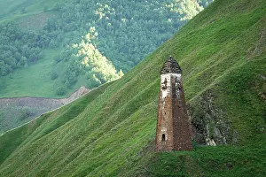 Range Prints: Mountain landscape, Khevsureti region, Georgia