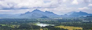 Defence Prints: Mountain landscape, taken from the top of Sigiriya Rock Fortress (Lion Rock)