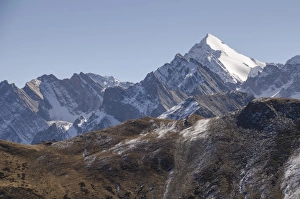 Far Eastern Prints: Mountain pass near Huanglong, Sichuan province, China, Asia