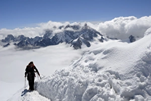 Climber Prints: Mountaineer and climber