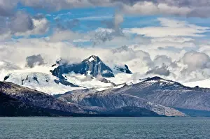 Chilean Prints: Mountains in southern Patagonia, Chile, South America