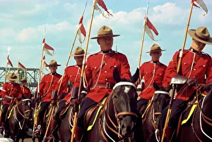 Uniform Prints: Mounties, Canada, North America
