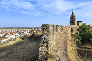 Alentejo Prints: Mourao castle, Alentejo, Portugal, Europe