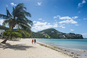 Grenada Prints: Mourne Rouge beach, Grenada, Windward Islands, West Indies, Caribbean, Central America