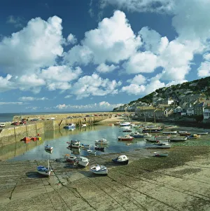 Villages Prints: Mousehole, Cornwall, England, United Kingdom, Europe