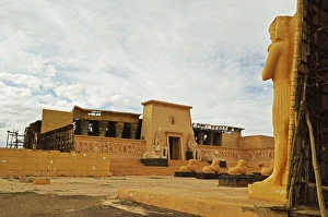 Movies Prints: Movie set, Atlas Studios, Ouarzazate, Morocco, North Africa, Africa