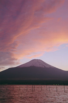 Post Prints: Mt. Fuji and Yamanaka ko (lake)