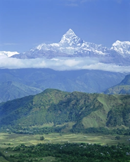 Himalaya Prints: Mt Machhapuchhare (Machapuchare) (Fish Tail)