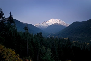 Rainier Prints: Mt. Rainier at dawn
