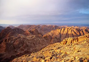 Mt Sinai, Sinai Desert, Egypt, Africa