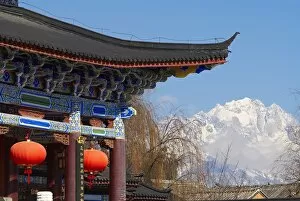 Images Dated 4th February 2007: Mu Family residence, City of Lijiang, UNESCO World Heritage Site, Yunnan, China, Asia