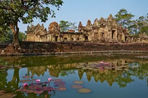 Khmer Prints: Muang Tham Temple, Khmer temple from period and style of Angkor