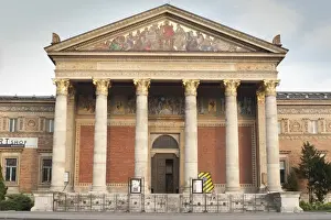 Art Galleries Prints: Mucsarnok Palace of Art (Museum of Fine Arts) (Kunsthalle)