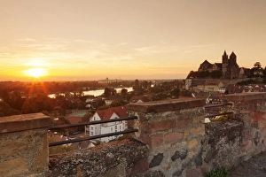 Religious Architecture Prints: Muensterberg Hill with Minster St