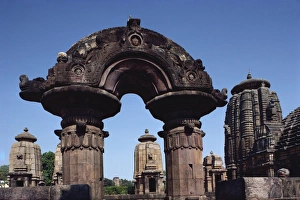 Mukteswara temple, Bhubaneswar, Orissa state, India, Asia