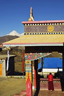 Traditional Clothes Prints: Muktinath Gumba, Annapurna Conservation Area