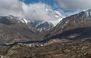 Muktinath valley, Kingdom of Mustang, Himalayas, Nepal, Asia