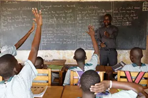 Children Prints: Mulago School for the Deaf, run by the Mulago Catholic Spiritan Community, Mulago, Uganda