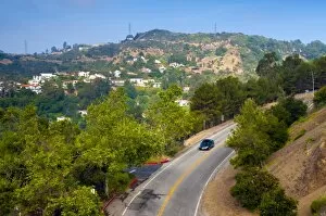 Images Dated 3rd May 2009: Mulholland Drive, Los Angeles, California, United States of America, North America
