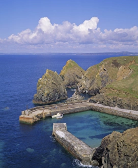 Mullion Cove, Cornwall, England, UK