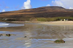 Mulranny Beach on Clew Bay, County Mayo, Connaught (Connacht), Republic of Ireland